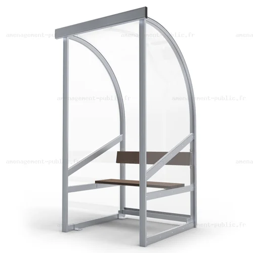 Banc de touche 2 places pour aménagement des stades